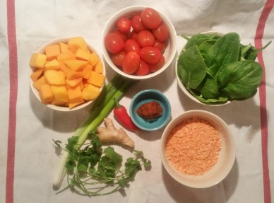 Curry Végétarien Butternut 3 ret