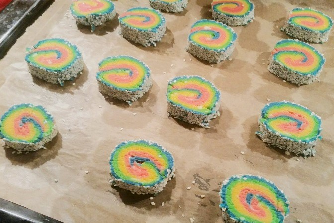 Sablés cheddar sésame 1